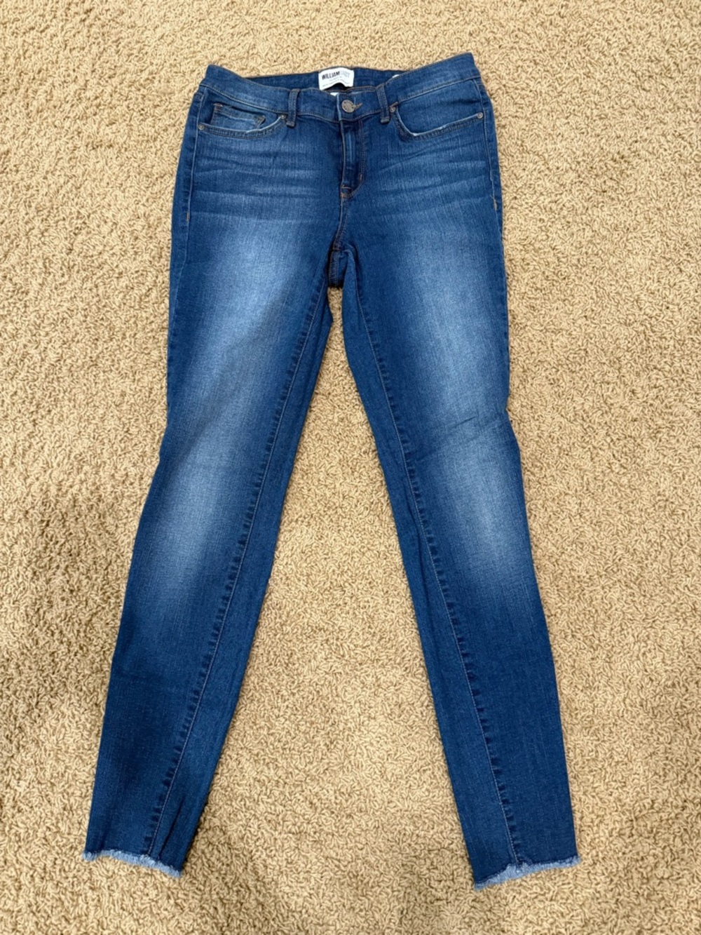 William Rast Perfect Skinny Blue Jeans Size 28